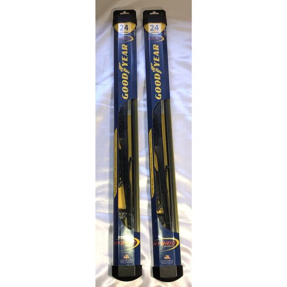 LOT of 2 Goodyear 770-24 Hybrid Wiper 595 mm Blade Replacements - Picture 1 of 6